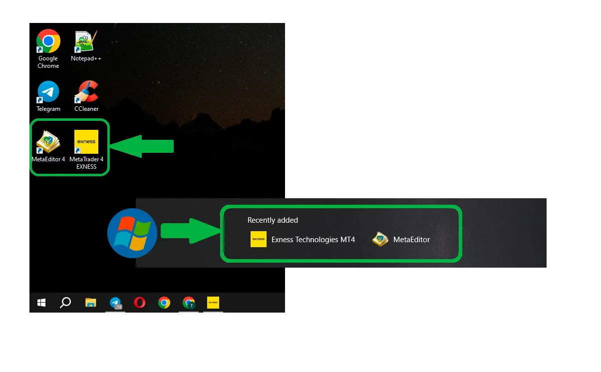 exness-mt4 下载-PC 安装后开启应用